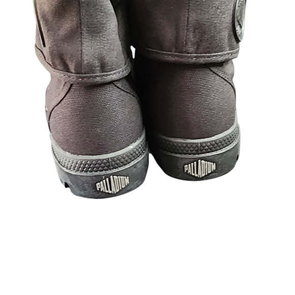 Palladium Men's Black Canvas Boots - Picture 5 of 10
